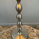 Vintage brushed aluminum lamp