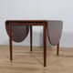 Table à manger danoise extensible en palissandre du milieu du siècle, années 1960