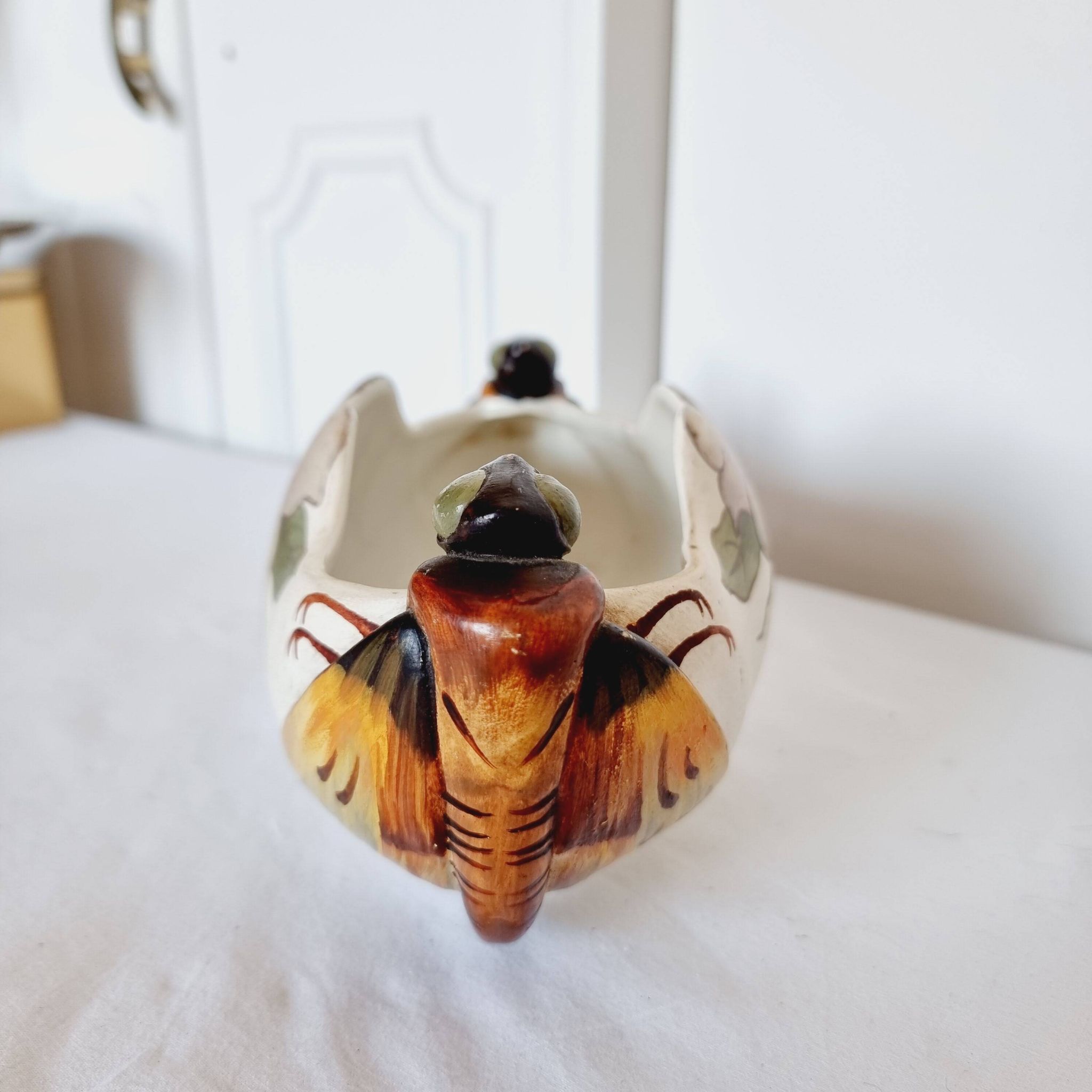Authentic 1901 Royal Copenhagen Art Nouveau Porcelain planter Attributed to Arnold Krog
