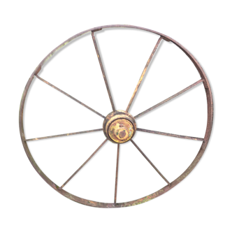 Wrought iron wheel
