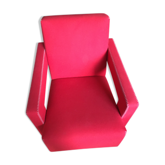 Utrecht Cassina chair in red fabric