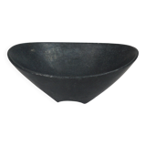Black cast iron bowl from the mid-century or ashtray, Austria, 1950s.