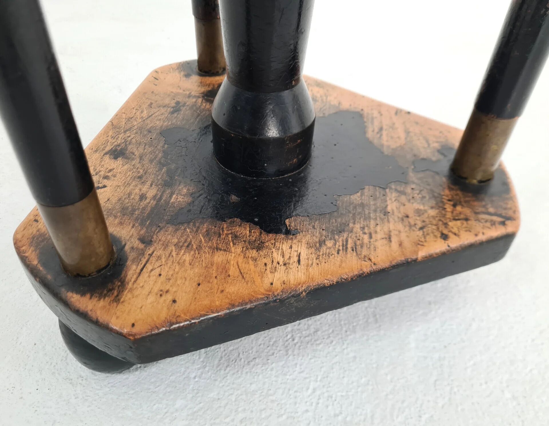 Art Deco piano stool, 1920s (unrestored)