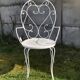 Fauteuil en fer forgé 1900