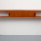 1960s wall unit with doors in teak