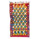 Tapis Marocain Boucherouite coloré - 107 x 191 cm