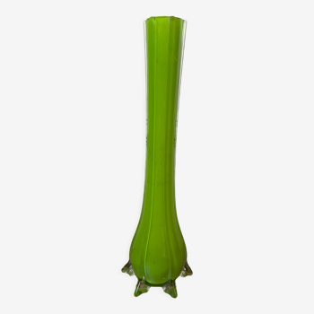 Vase vert années 50