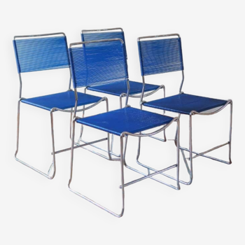 4 Spaghetti chairs by Giandomenico Belotti for Alias