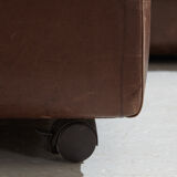 De Sede ds11 modular leather sofa set, set of 6 mk9569