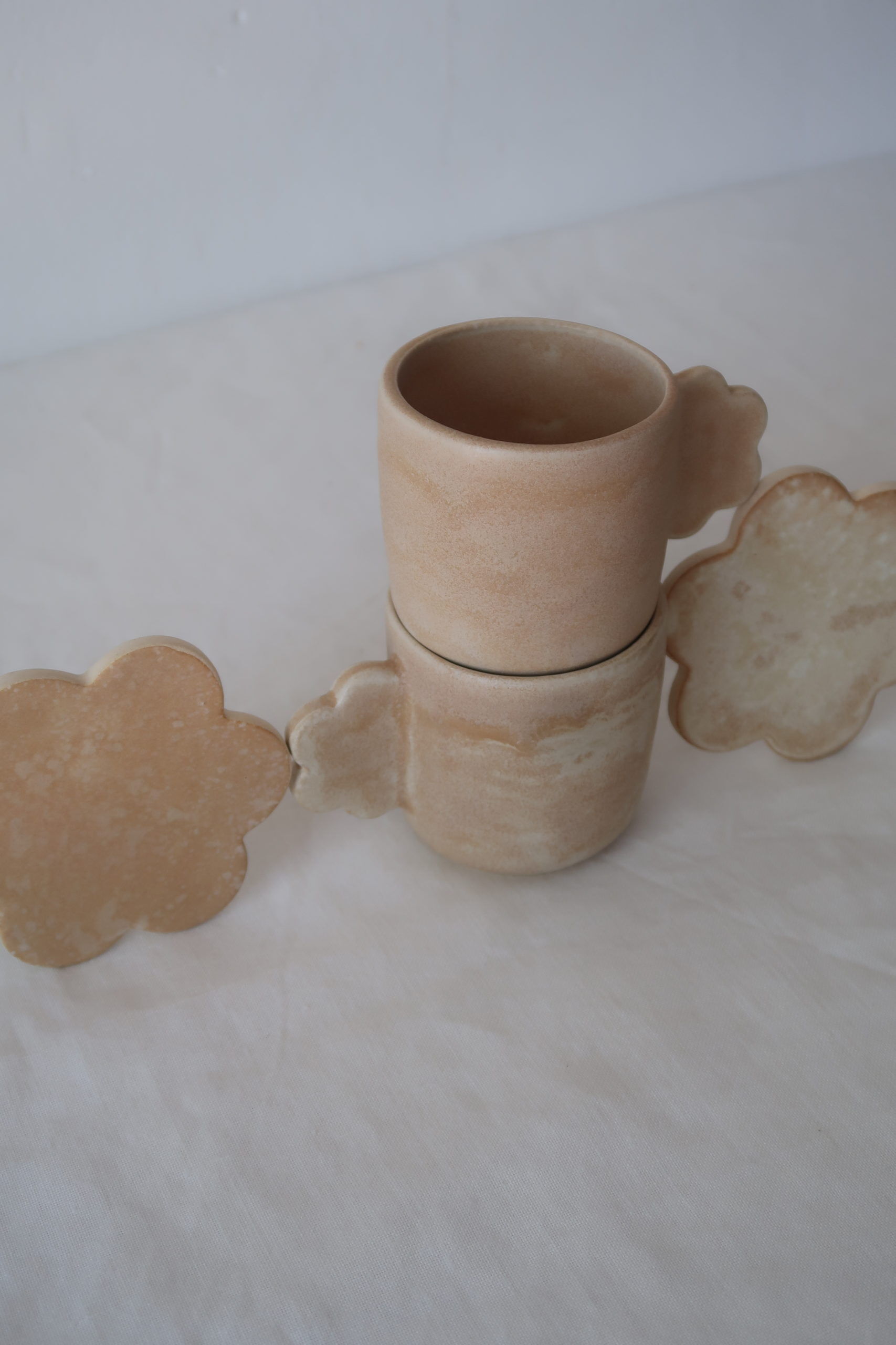 Flower cup with cup - Vagabonde Création