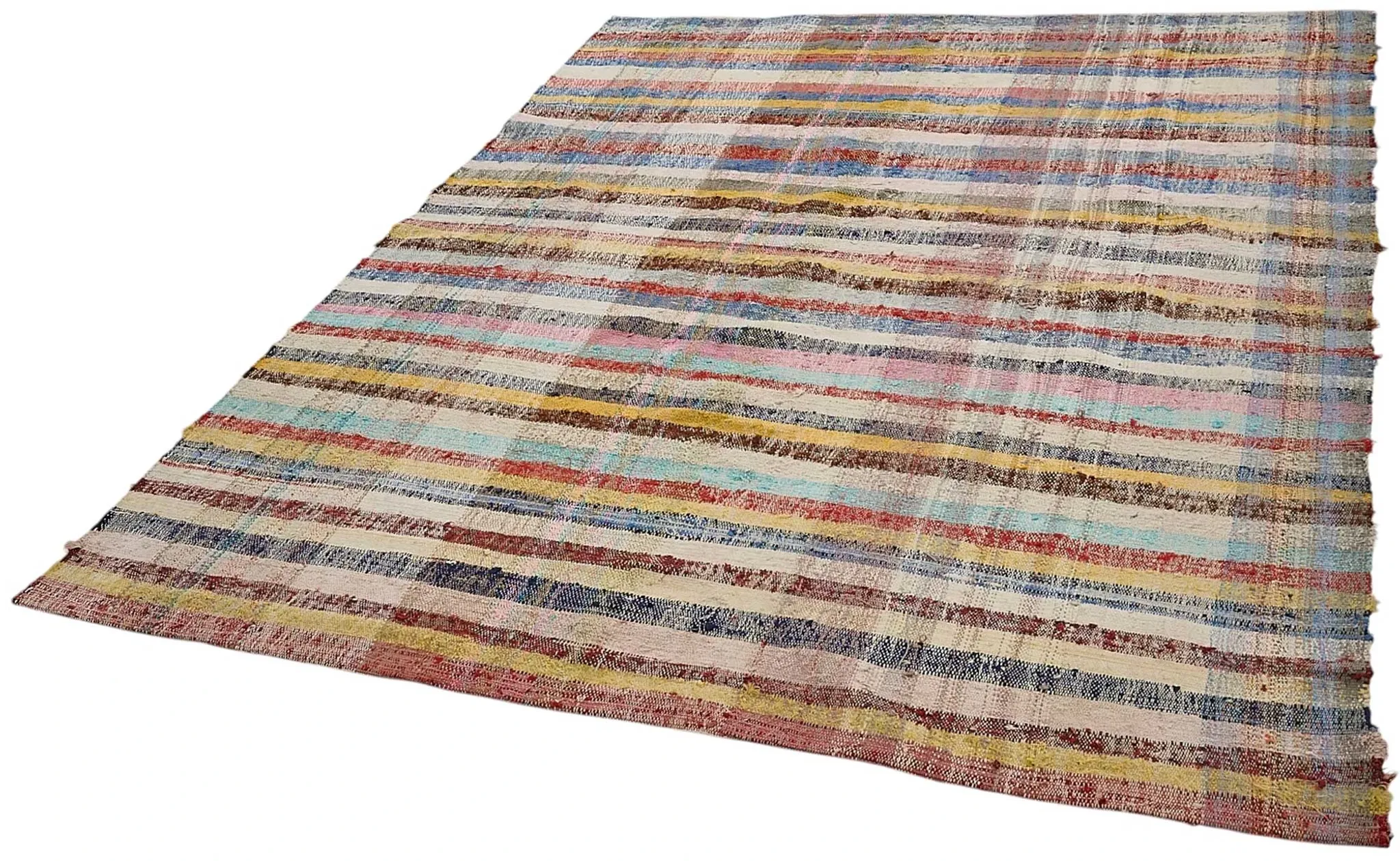 Turkish Handwoven Flatweave Chaput Kilim 175 cm x 247 cm