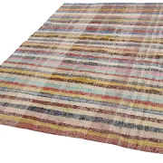 Turkish Handwoven Flatweave Chaput Kilim 175 cm x 247 cm
