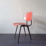 Set of 6 Revolt chairs by Friso Kramer for Ahrend de Cirkel, Netherlands, 1956