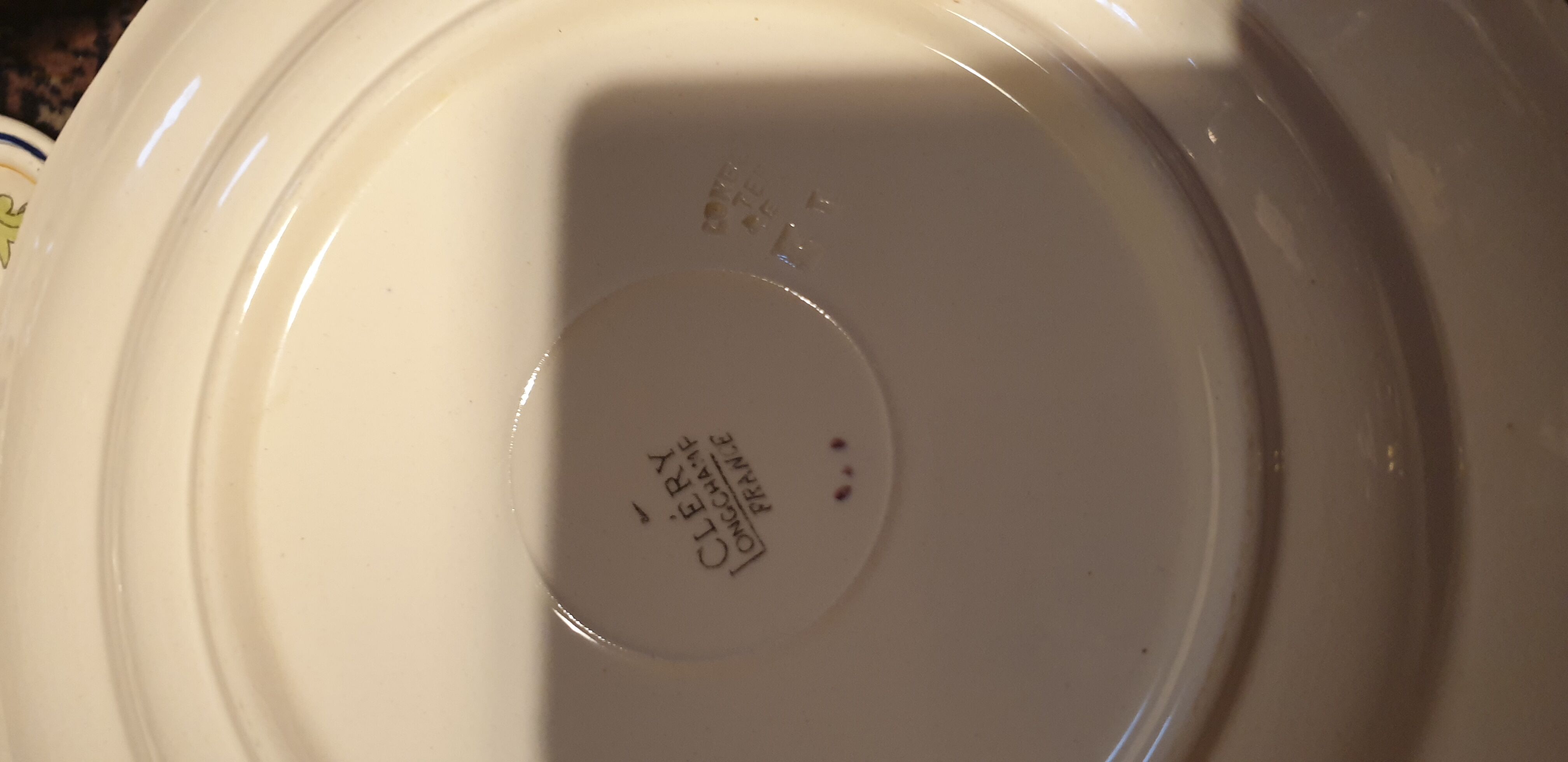 15 plates longchamp model clery decor bird