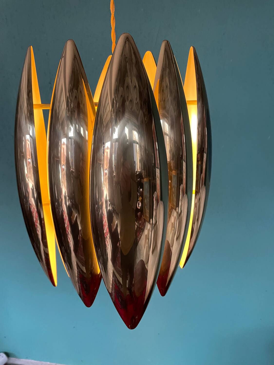 Kastor pendant by Jo Hammerborg for Fog & Mørup, 1969