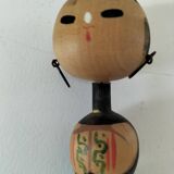 Pair of Japanese Kokeshi dolls - 1950s-1970s