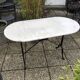 Marble bistro table