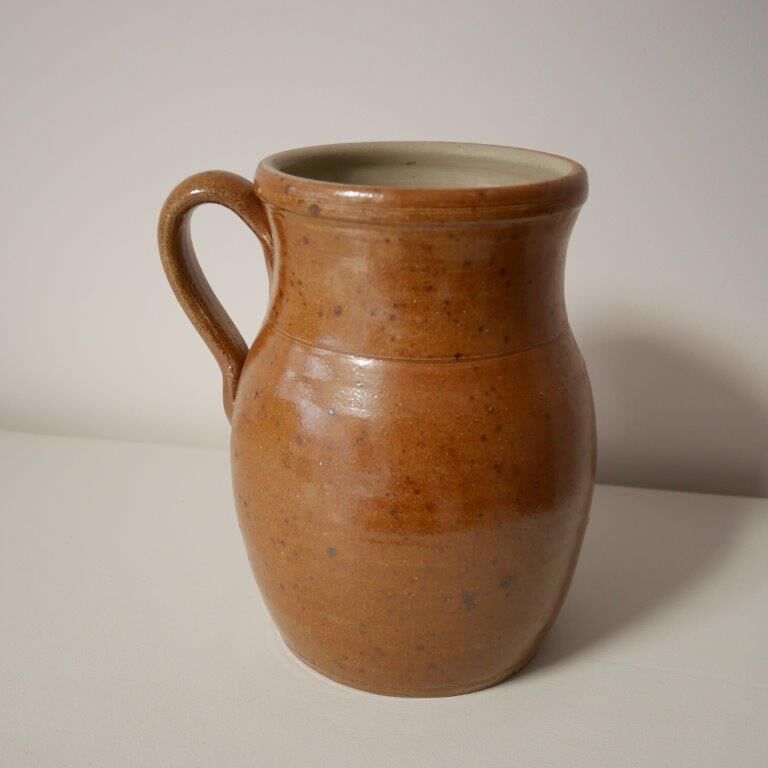 Stoneware pitcher