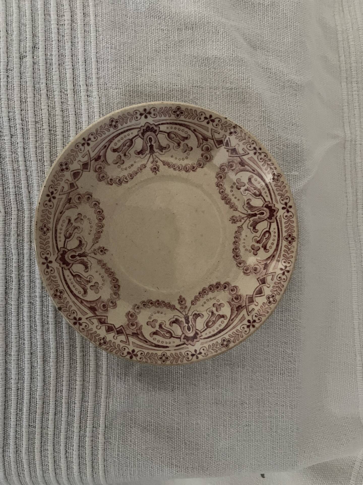 Ancient ironstone bowl