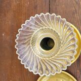 Paire de Bougeoirs Louis Philippe en laiton 1900s