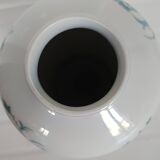 Haviland Limoges vase – Nankin turquoise and gold decoration – 17 cm