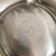 Stainless steel dish Jean Couzon with fish handles
