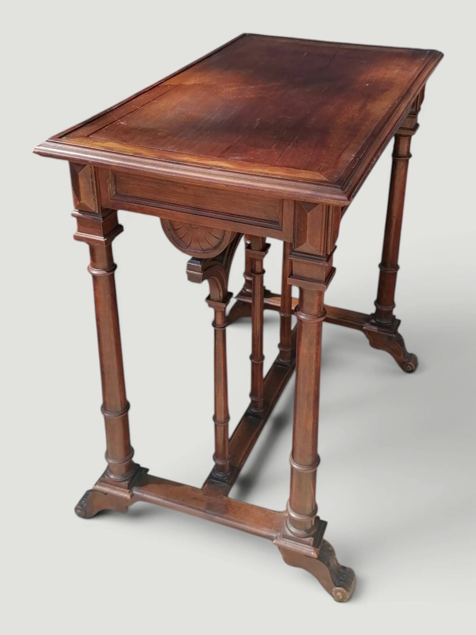 Antique side table - Dark academia, gothic - Henri II style