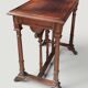 Antique side table - Dark academia, gothic - Henri II style