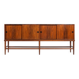 Unusual highboard or sideboard in rosewood Denmark 1967