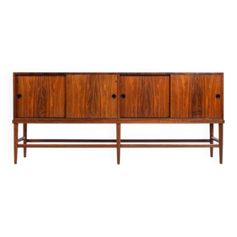 Unusual highboard or sideboard in rosewood Denmark 1967