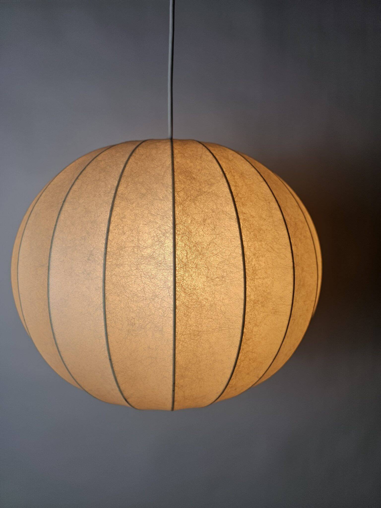 Italian cocoon pendant lamp