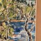 Original Swedish Oil on Canvas - "Natural Landscape" - Signed - Vintage and Framed - 68 × 56 cm