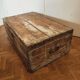 Malle en bois anglaise