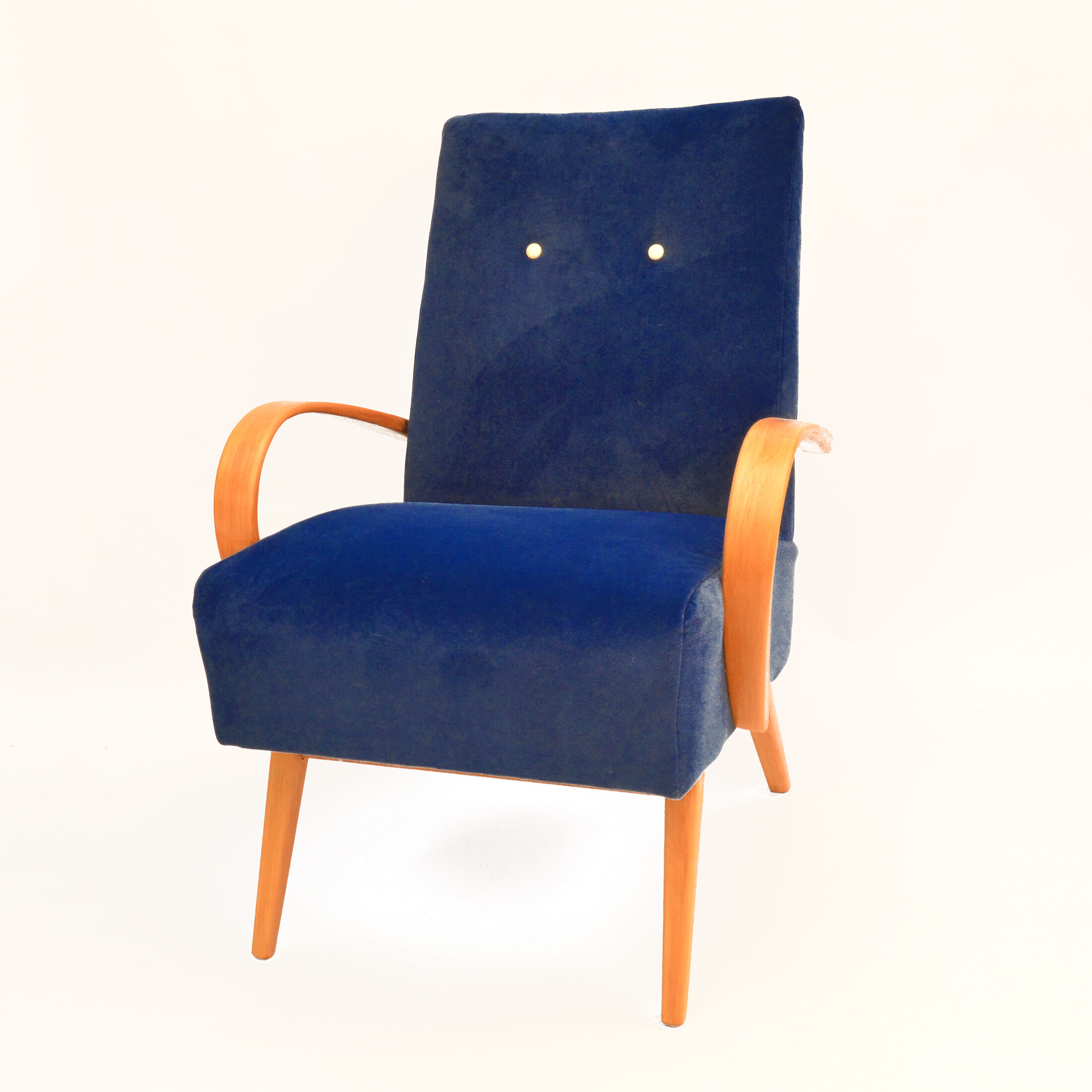 Pair of armchairs, designed by J. Smídek TON, Czechoslovakia, 1960s
