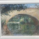 Painting Guilmineau Painter Vendée, Deux Sèvres, Green Venice, Coulon ....