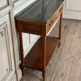 Console En Acajou Louis XVI, XVIIIème siècle
