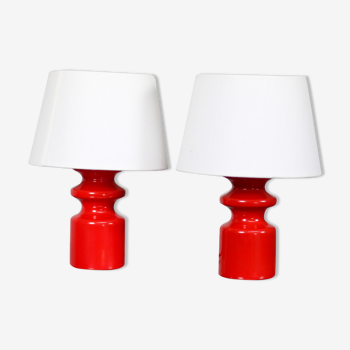 Pair of Danish bedside lamps 70