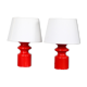 Pair of Danish bedside lamps 70