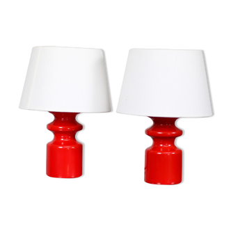Pair of Danish bedside lamps 70