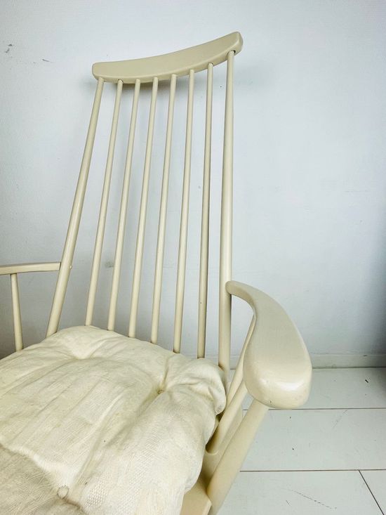 Chaise de bar vintage design scandinave