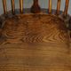 Set of 2 beautiful antique 18th-century English lowback Windsor dining chairs