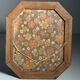 Ripple frame mirror octagonal