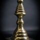 Pair of Victorian copper and brass candlesticks