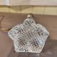 Vintage glass lamp base