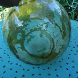 Old lady-jeanne, old model, blown glass 38cm high