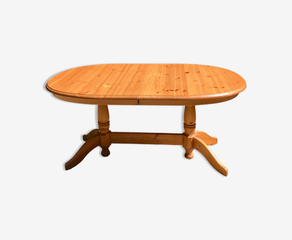 Ensemble table à manger ovale extensible avec 4 chaises