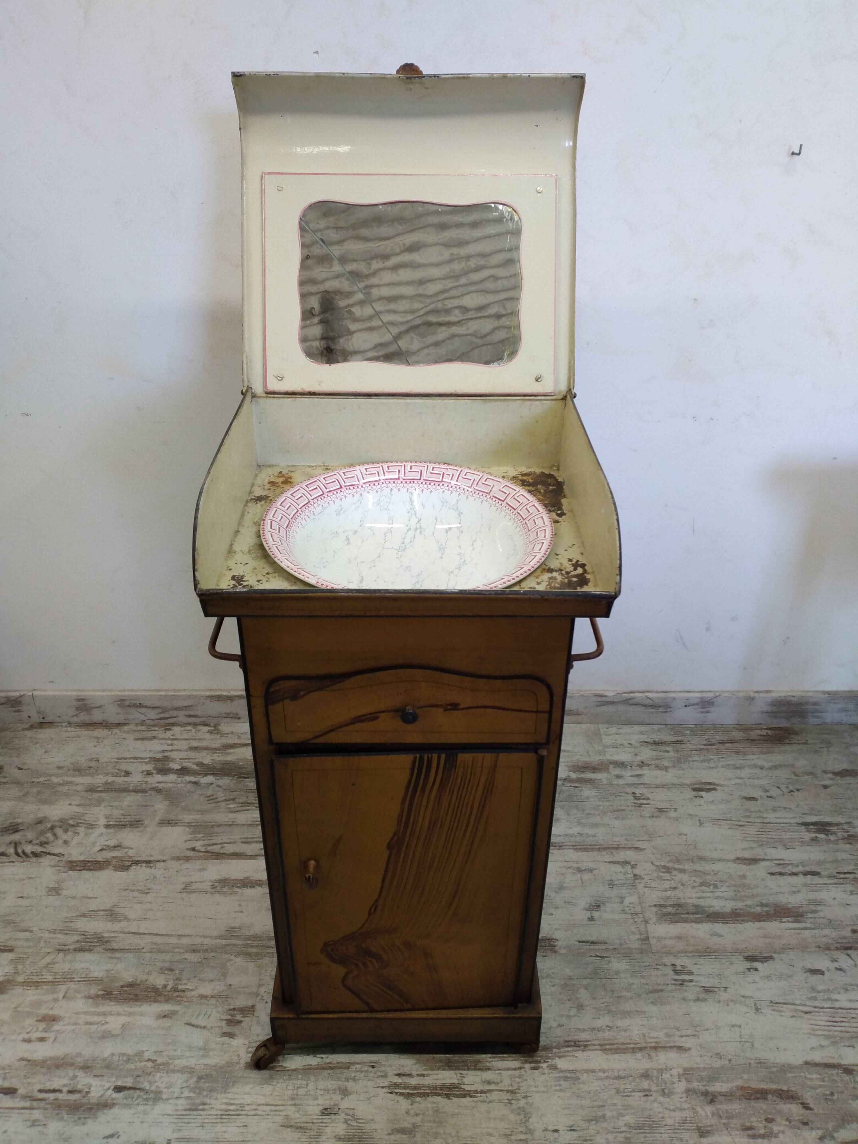 Old bathroom furniture, bathroom