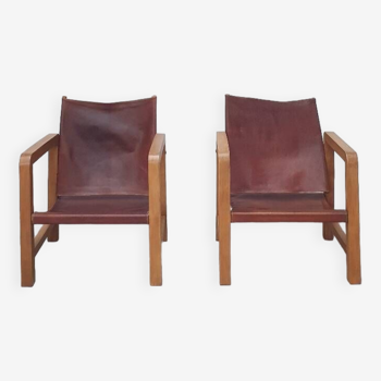 Paire de fauteuils des années 30 /40