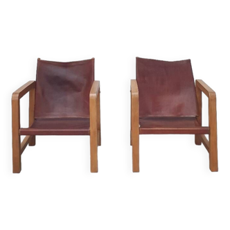 Paire de fauteuils des années 30 /40