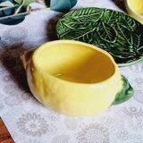 Lemon slushie sauce boat